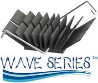 Image of Wakefield-Vette's Wave Series Heat Sink